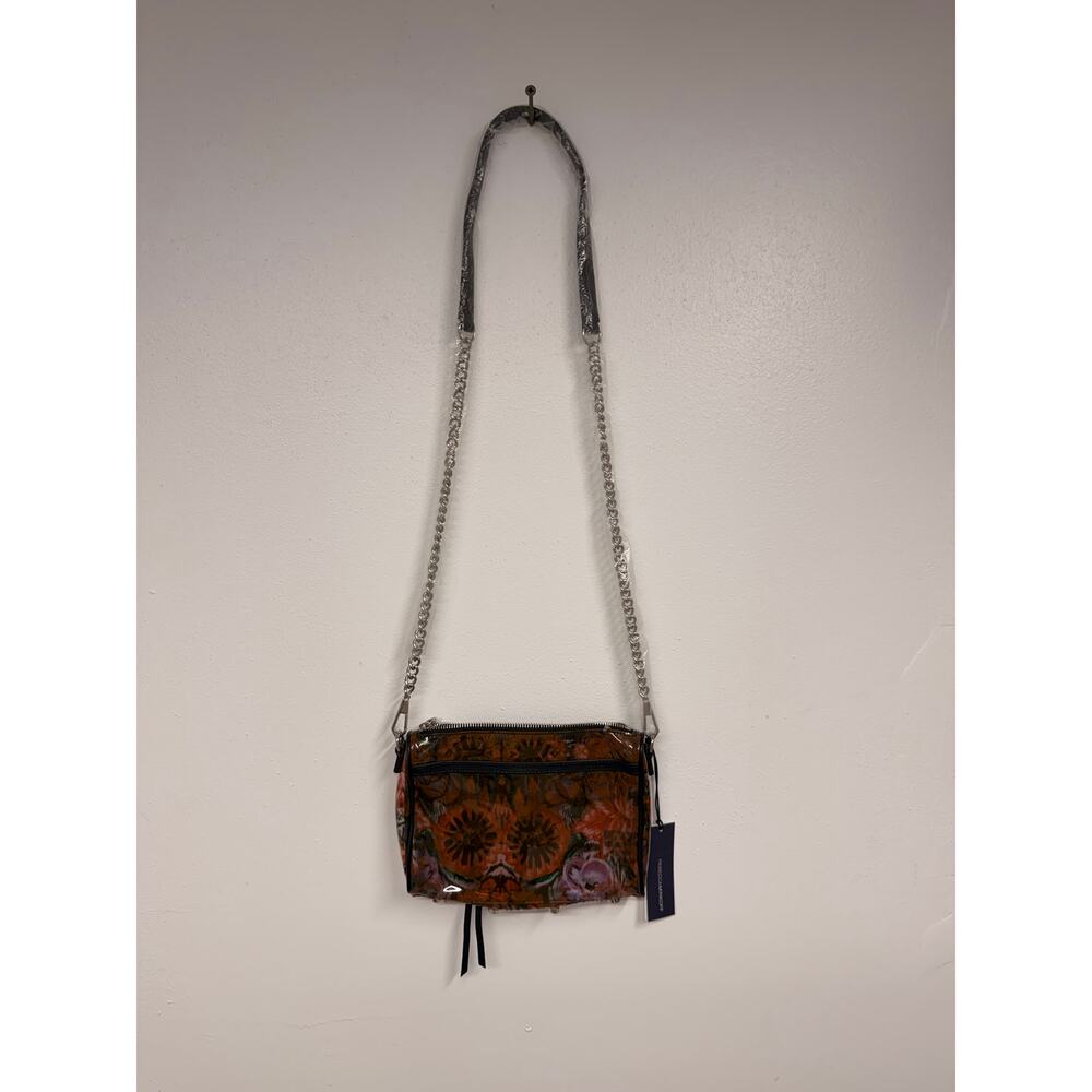 NWT Rebecca Minkoff Mini Mac Clear Floral Crossbody Mexi Flower Print Multi $145 - Picture 8 of 8